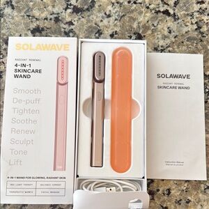 Solawave Radiant Renewal 4-in-1 Skincare Wand - Pink